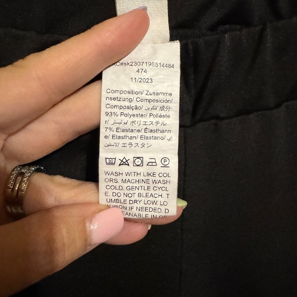 SHEIN Girls Sizw 11-12Y Black  Pants - Picture 3 of 8